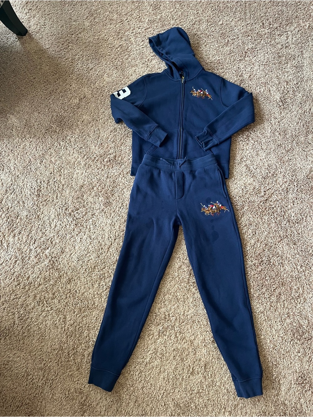 Boys Polo Ralph Lauren Jogging Set Size Medium (10-12)